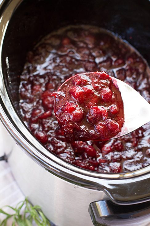 Homemade Cranberry Sauce in the Slow Cooker | The Family Freezer