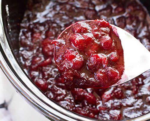 Crockpot Cranberry Sauce
