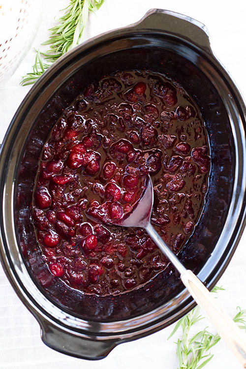 Crockpot Cranberry Sauce