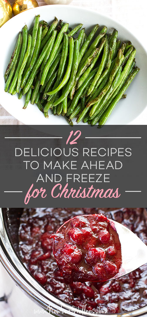 Holiday Recipes You Can Freeze Ahead To Save Time Later