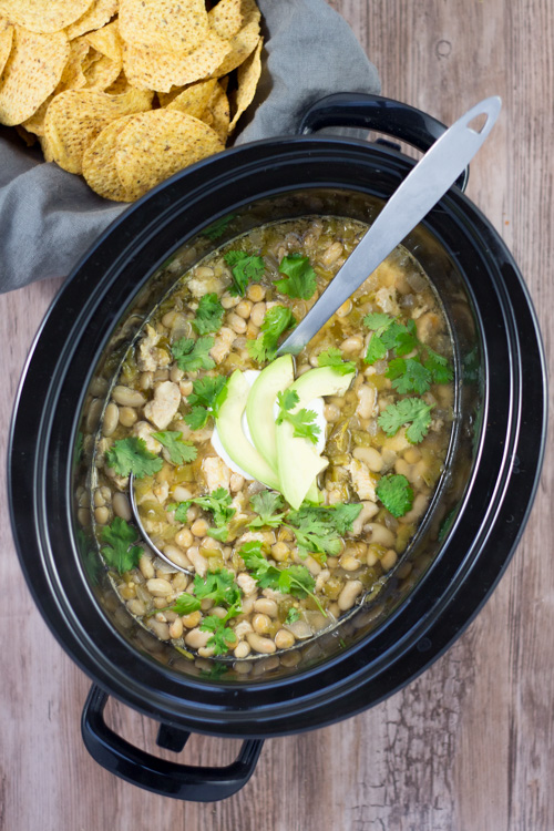 Crockpot White Chicken Chili