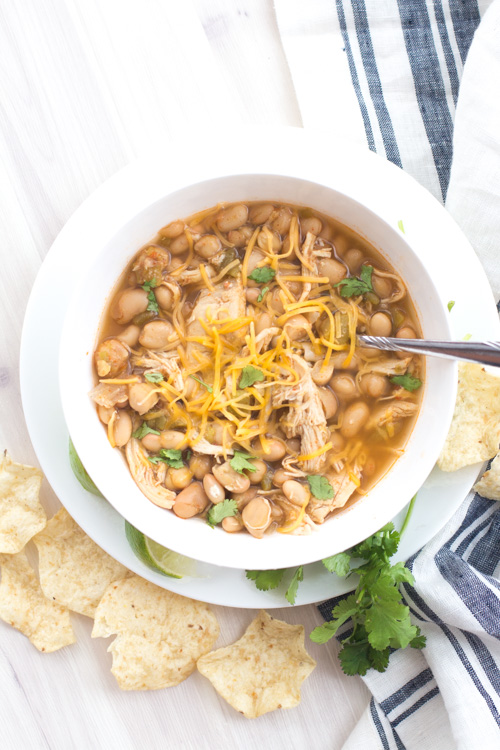 Crockpot White Chicken Chili - StoneGable