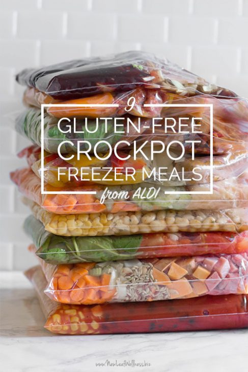 Gluten-Free Crockpot Freezer Meals from ALDI (9 meals in 90 min!) | The ...