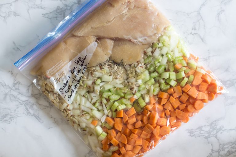 GlutenFree Crockpot Freezer Meals from ALDI (9 meals in 90 min!) The