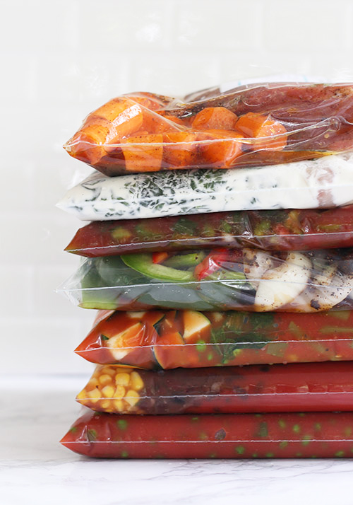 9 Super Easy & Healthy Freezer Meal Prep Sessions