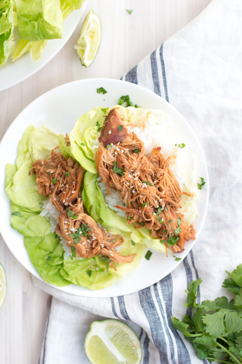 5-Ingredient Crockpot Honey Sriracha Chicken