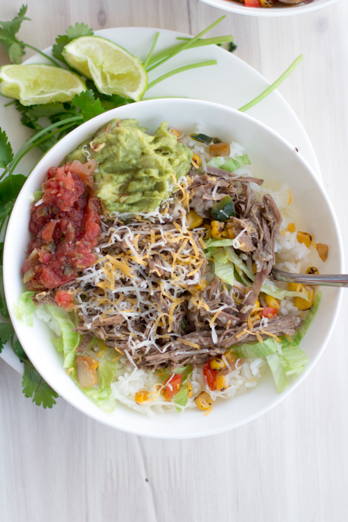 Crockpot Mango Pineapple Beef Barbacoa Recipe