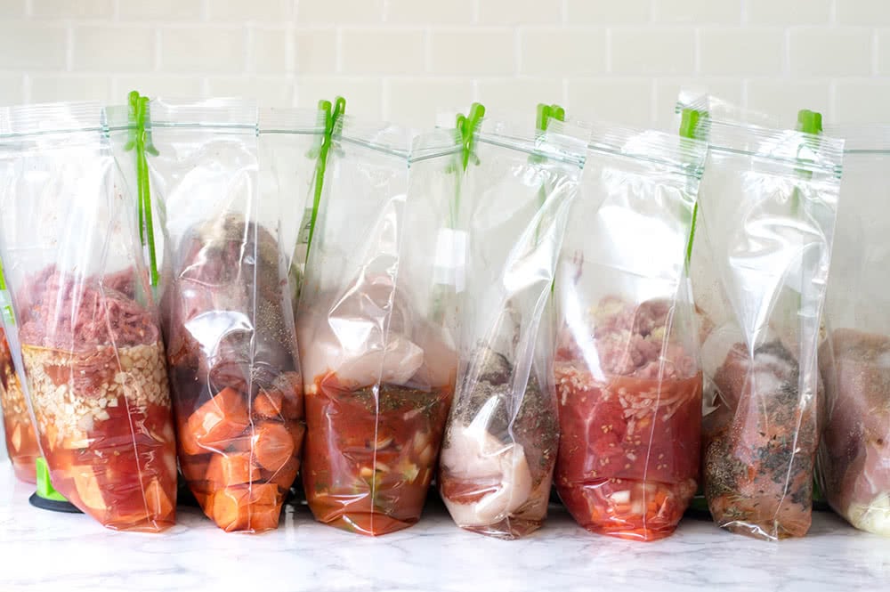 Plastic-Free Freezer Storage Ideas - Sweet Peas and Saffron