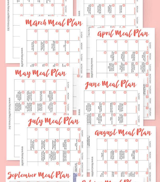 A Year's Worth of Crockpot Freezer Meal Plans...for Free!