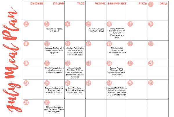 12 Healthy Crockpot Freezer Meals to Make in July