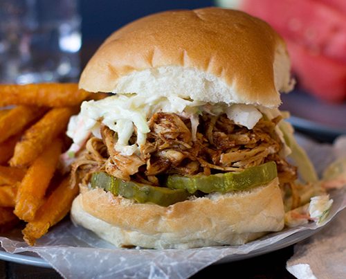 Crockpot Shredded BBQ Chicken Recipe