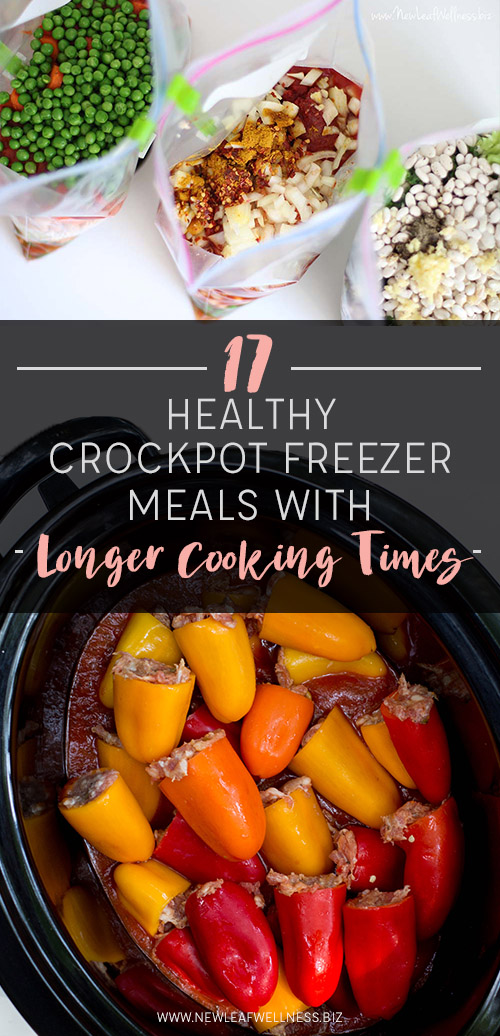 17 Healthy Freezer Meals You Can Cook in a Crockpot or Skillet