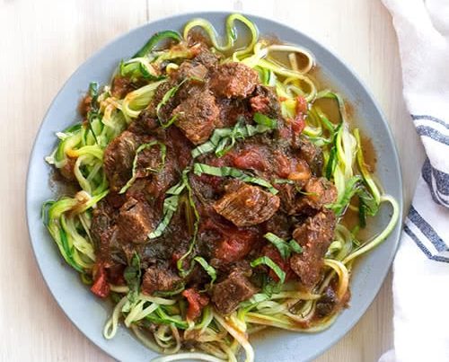 Crockpot Steak Italiano Marinara