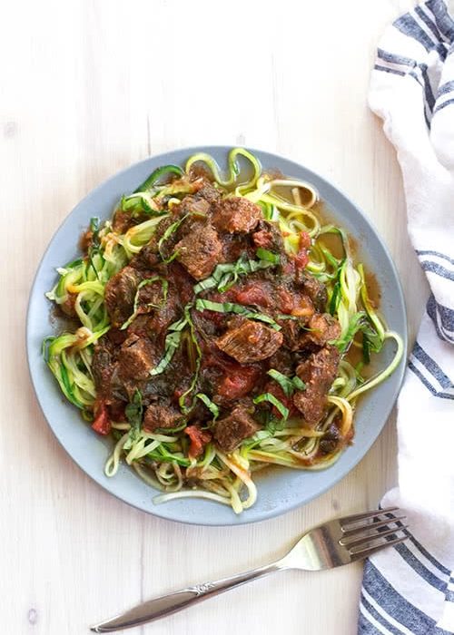Crockpot Steak Italiano Marinara