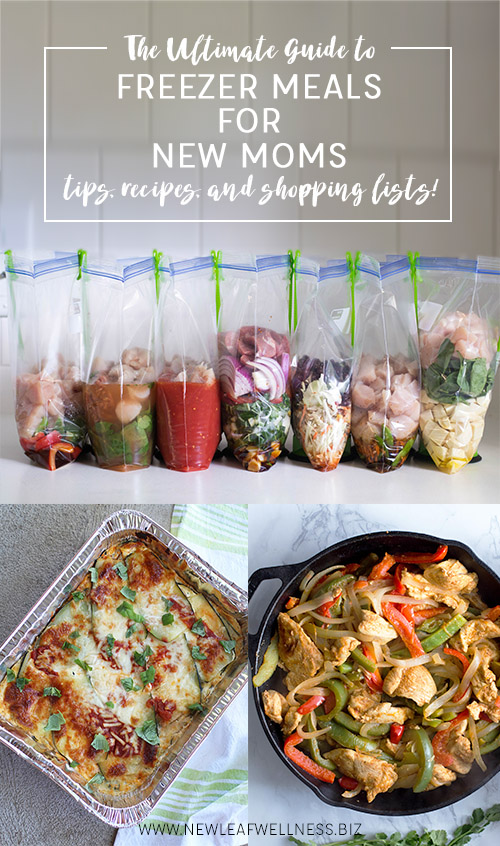 The Ultimate Guide to Freezer Meals for New Moms