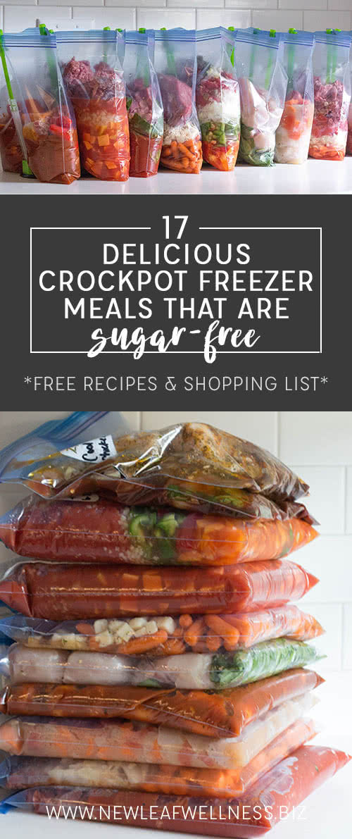 17 Delicious Crockpot Freezer Meals That Are Sugar-Free
