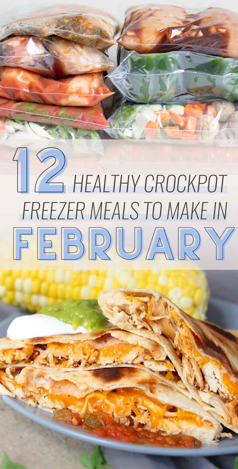 12 Healthy Crockpot Freezer Meals to Make in February The Family Freezer