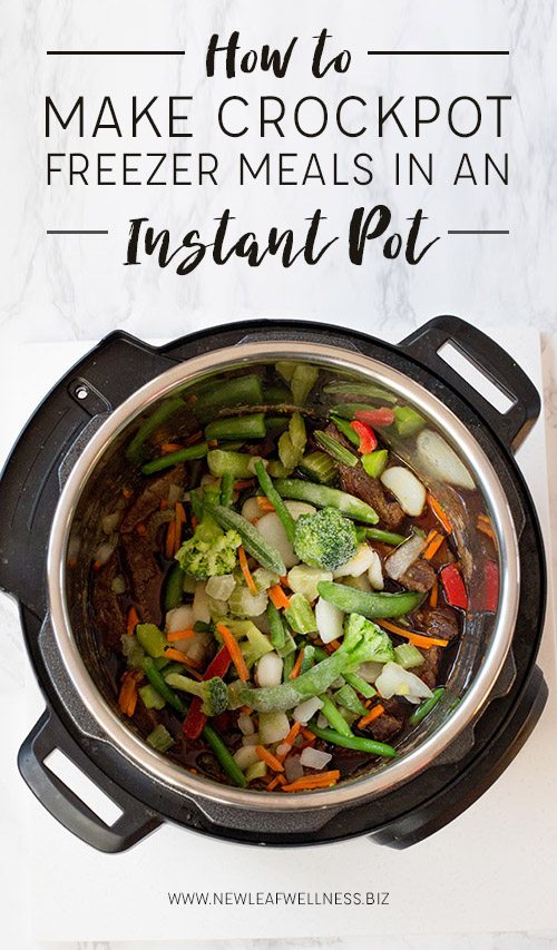 5 Easy Freezer-to-Instant Pot Dinners