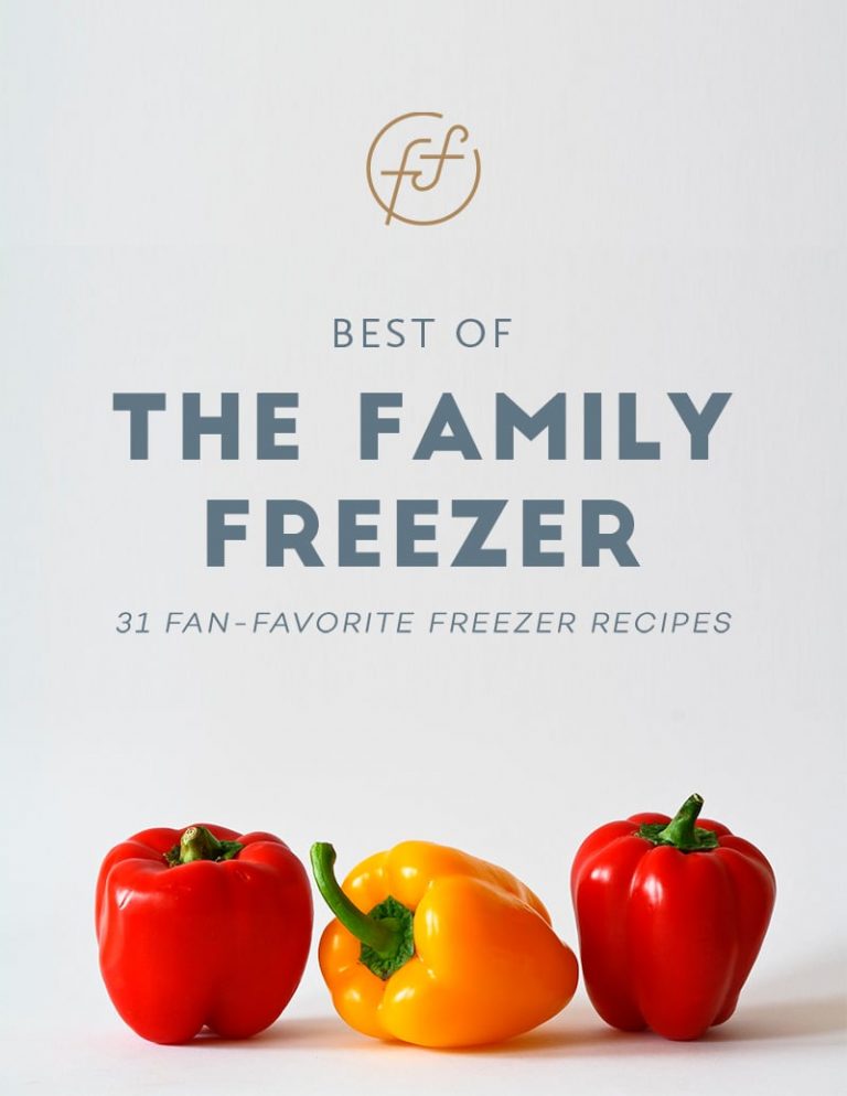 Free Cookbook eBook (no strings attached) The Family Freezer