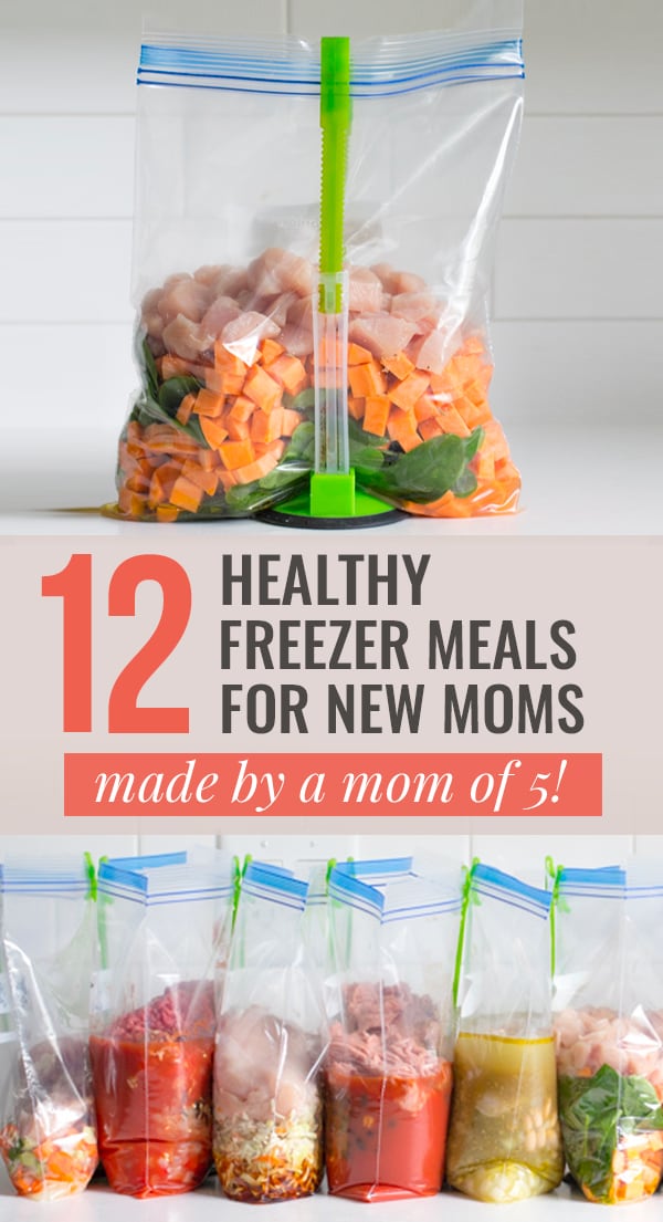 12 Healthy Freezer Meals for New Moms