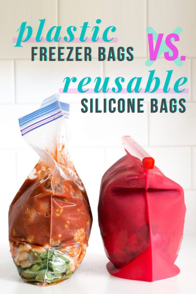 Plastic Freezer Bags vs Reusable Silicone Bags