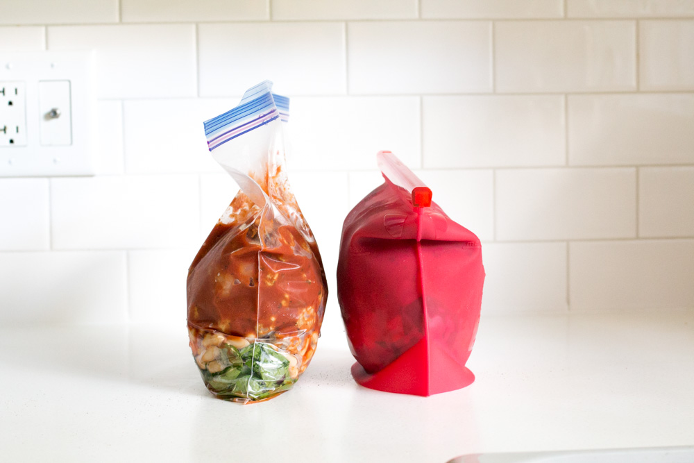 Reusable Silicone Bags vs Plastic Freezer Bags