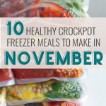 10 Healthy Freezer Crockpot Meals to Make in November