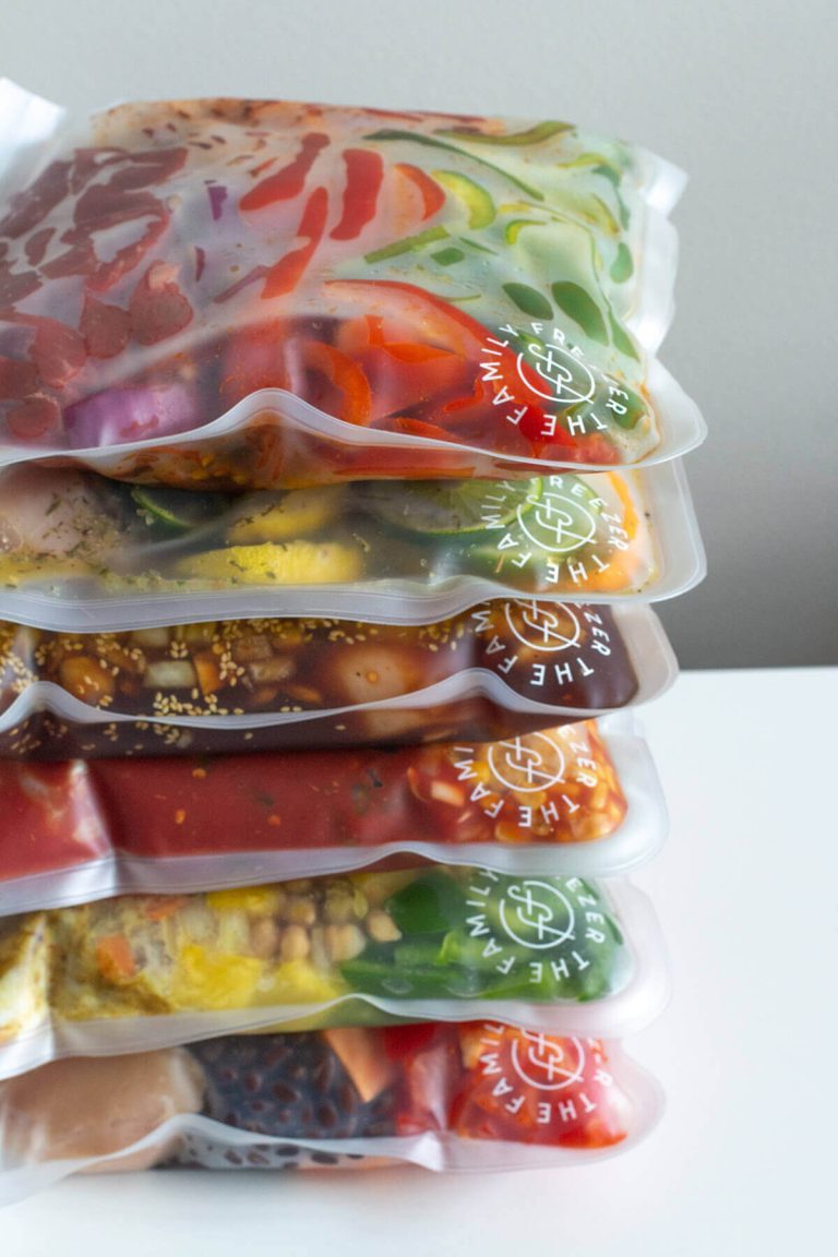 Reusable Gallon Freezer Bags 6 Pack The Family Freezer