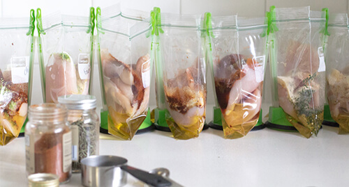 Plastic-Free Freezer Storage Ideas - Sweet Peas and Saffron