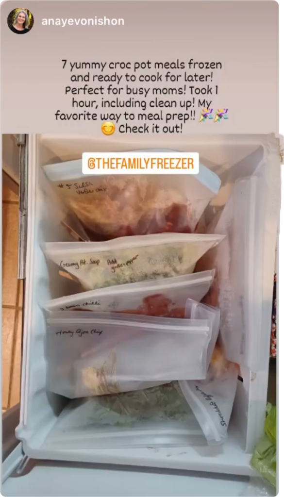 Challenge: Sign Up | The Family Freezer