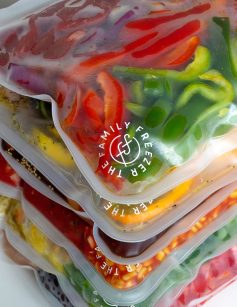 Reusable Gallon Freezer Bags  [6 Pack]