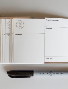 Freezer Meal Labels [50 Pack]